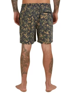 Quiksilver Mongrel 17" Swim Shorts In Dark Green -Quiksilver 933860710 2 720x928