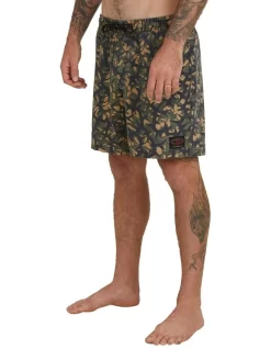 Quiksilver Mongrel 17" Swim Shorts In Dark Green -Quiksilver 933860710 3 720x928