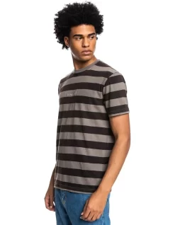 Quiksilver Blora Short Sleeve T-Shirt In Black -Quiksilver 933861430 3 720x928