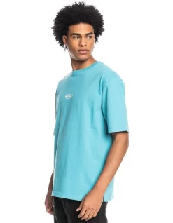 Quiksilver Light Years Organic Short Sleeve T-Shirt Delphinium Blue -Quiksilver 933861610 3 720x928