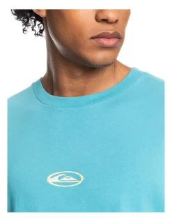 Quiksilver Light Years Organic Short Sleeve T-Shirt Delphinium Blue -Quiksilver 933861610 4 720x928