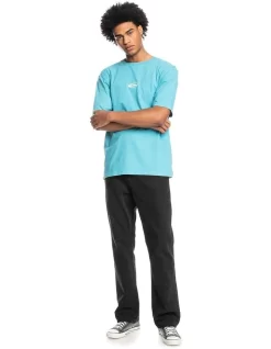 Quiksilver Light Years Organic Short Sleeve T-Shirt Delphinium Blue -Quiksilver 933861610 5 720x928