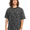 Quiksilver Heritage Organic Short Sleeve T-Shirt In Black -Quiksilver 933862150 1 720x928