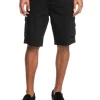 Quiksilver Crucial Battle 21" Cargo Shorts In Black -Quiksilver 933864220 1 720x928