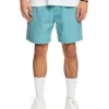 Quiksilver Taxer 17" Elasticated Shorts In Blue -Quiksilver 933864310 1 720x928