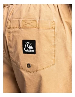 Quiksilver Taxer 17" Elasticated Shorts In Tannin -Quiksilver 933864490 5 720x928