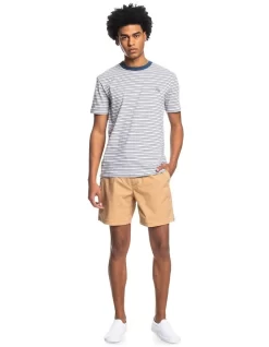 Quiksilver Taxer 17" Elasticated Shorts In Tannin -Quiksilver 933864490 6 720x928