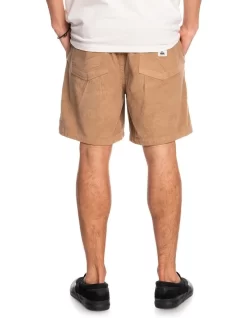 Quiksilver Taxer Cord Shorts In Light Brown -Quiksilver 933864670 2 720x928