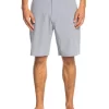 Quiksilver Union Heather 20" Amphibian Boardshorts In Grey -Quiksilver 933865030 1 720x928