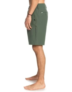 Quiksilver Union Drytwill 19" Amphibian Boardshorts In Thyme -Quiksilver 933865390 3 720x928