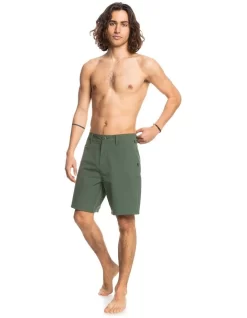 Quiksilver Union Drytwill 19" Amphibian Boardshorts In Thyme -Quiksilver 933865390 5 720x928