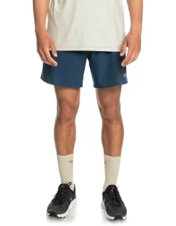 Quiksilver Omni 17" Hybrid Training Shorts In Insignia Blue