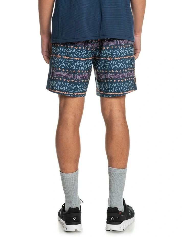 Quiksilver Omni 17" Hybrid Training Shorts In Cantaloupe 4 Quiksilver Omni 17" Hybrid Training Shorts In Cantaloupe - Image 2