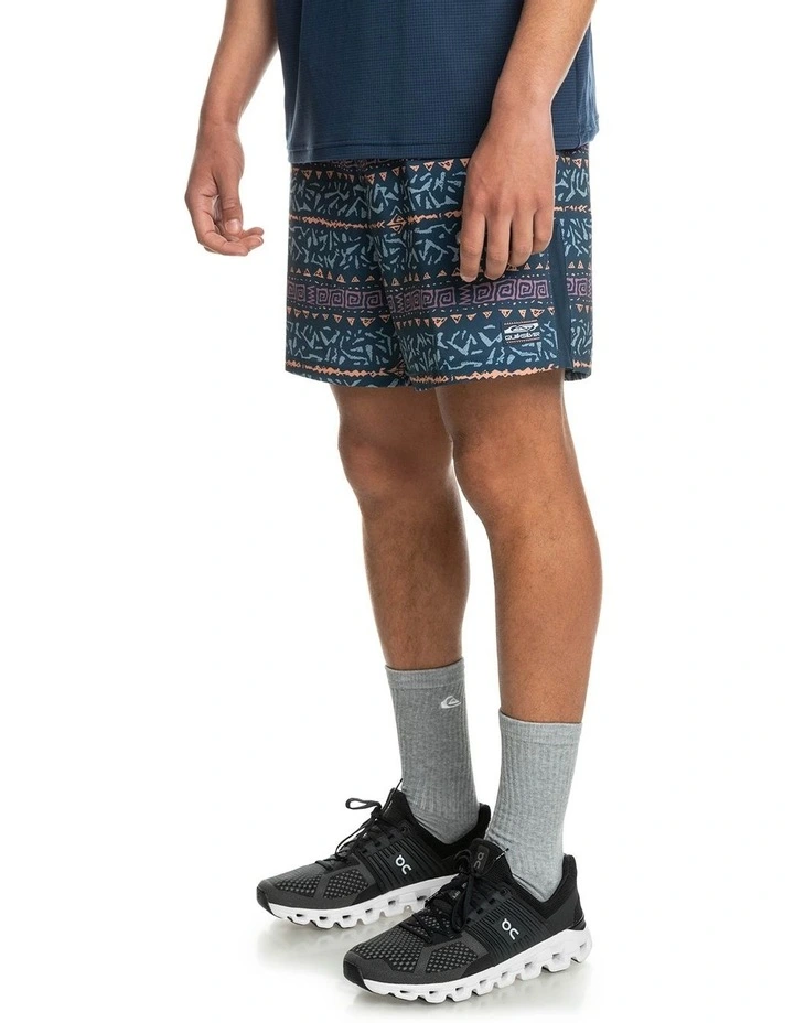 Quiksilver Omni 17" Hybrid Training Shorts In Cantaloupe 5 Quiksilver Omni 17" Hybrid Training Shorts In Cantaloupe - Image 3