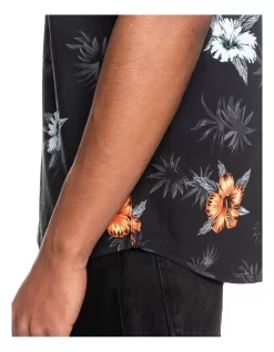 Quiksilver The Classic Short Sleeve Shirt In Black -Quiksilver 933868090 5 720x928