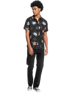 Quiksilver The Classic Short Sleeve Shirt In Black -Quiksilver 933868090 6 720x928