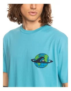 Quiksilver Ocean Made T-Shirt In Delphinium Blue -Quiksilver 933872500 4 720x928