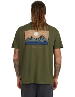 Quiksilver Mongrel T-Shirt In Grape Leaf -Quiksilver 933873130 2 720x928