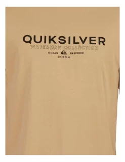 Quiksilver Waterman Ocean Spray T-Shirt In Incense -Quiksilver 933874120 4 720x928