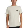 Quiksilver G'Day Mate Short Sleeve T-Shirt In Oatmeal -Quiksilver 933992290 1 720x928