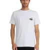 Quiksilver G'Day Mate Short Sleeve T-Shirt In White -Quiksilver 933992380 1 720x928