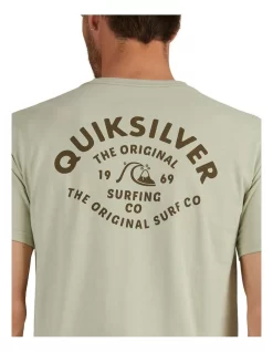 Quiksilver Script Talk T-Shirt In Desert Sage -Quiksilver 933992650 4 720x928