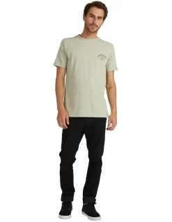 Quiksilver Script Talk T-Shirt In Desert Sage -Quiksilver 933992650 5 720x928