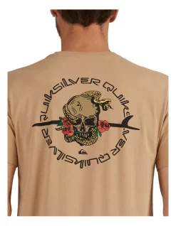 Quiksilver Outta Road T-Shirt In Tannin -Quiksilver 933993100 4 720x928