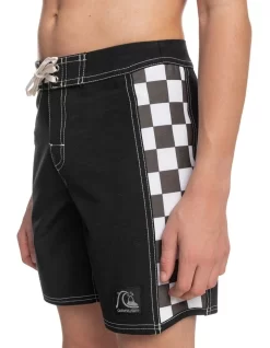 Quiksilver Original Arch Youth 15 Inch Boardshorts In Black -Quiksilver 935625520 4 720x928