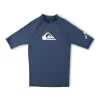 Quiksilver All Time Short Sleeve Youth Rashguard In Navy -Quiksilver 935625610 1 720x928