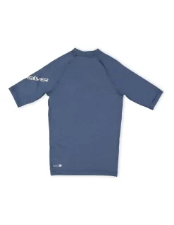 Quiksilver All Time Short Sleeve Rash Vest In Navy -Quiksilver 935626060 2 720x928
