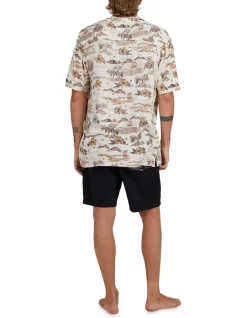 Quiksilver Sunset Short Sleeve Shirt In Stone 8 Quiksilver Sunset Short Sleeve Shirt In Stone -Quiksilver 948839140 2 720x928