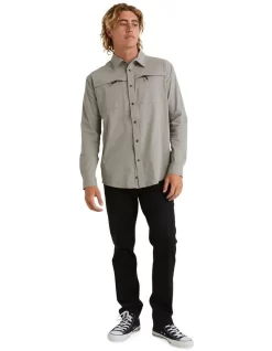 Quiksilver Landing Fish Shirt In Light Grey Heather 11 Quiksilver Landing Fish Shirt In Light Grey Heather -Quiksilver 959047840 5 720x928