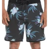 Quiksilver Surfsilk Scallop 18" Boardshort In Tarmac -Quiksilver 959051800 1 720x928