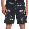Quiksilver Surfsilk Scallop 18" Boardshort In Black 1 Quiksilver Surfsilk Scallop 18" Boardshort In Black -Quiksilver 959051890 1 720x928
