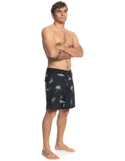 Quiksilver Surfsilk Scallop 18" Boardshort In Black -Quiksilver 959051890 4 720x928