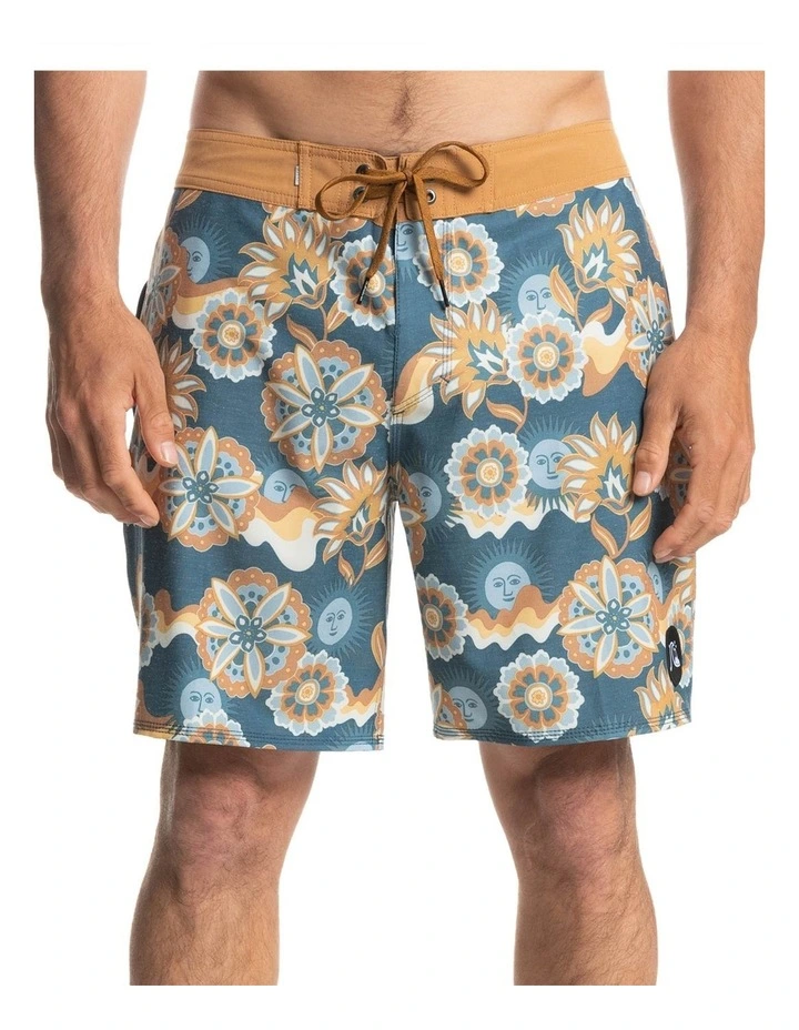 Quiksilver Hempstretch 69 18" Boardshort Brown/Muti 3 Quiksilver Hempstretch 69 18" Boardshort Brown/Muti