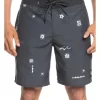 Quiksilver The Beachshort 19" Boardshort In Black -Quiksilver 959052700 1 720x928