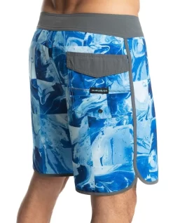 Quiksilver Ocean Scallop 18" Boardshort In Blues -Quiksilver 959053600 3 720x928