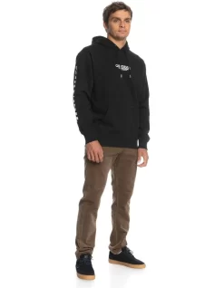 Quiksilver Omni Check Hoodie In Black -Quiksilver 959054410 6 720x928