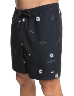 Quiksilver Everyday Mix Volley 17" Boardshort In Black -Quiksilver 959055130 2 720x928