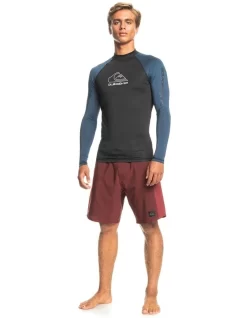 Quiksilver On Tour Long Sleeve Surf T-Shirt In Provencial -Quiksilver 959055670 4 720x928