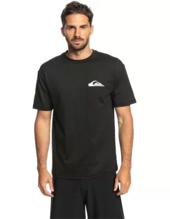 Quiksilver Mix Surf Short Sleeve T-Shirt In Tarmac