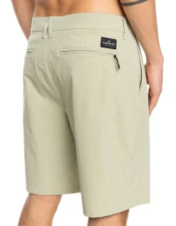 Quiksilver Union Heather 20" Amphibian Shorts In Desert Sage -Quiksilver 959056210 3 720x928