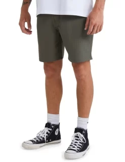 Quiksilver Nelson Drytwill Amphibian 18" Shorts In Brown -Quiksilver 959056300 3 720x928