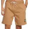 Quiksilver Saturn Elasticated Shorts In Tan 2 Quiksilver Saturn Elasticated Shorts In Tan -Quiksilver 959056390 1 720x928