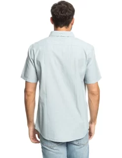 Quiksilver Winfall Short Sleeve Shirt In Provencial -Quiksilver 959056570 3 720x928