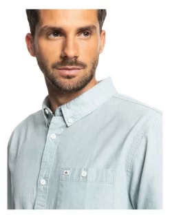 Quiksilver Winfall Short Sleeve Shirt In Provencial -Quiksilver 959056570 4 720x928