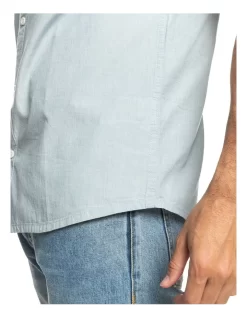 Quiksilver Winfall Short Sleeve Shirt In Provencial -Quiksilver 959056570 5 720x928