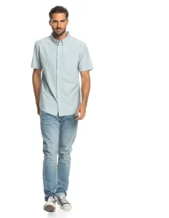 Quiksilver Winfall Short Sleeve Shirt In Provencial -Quiksilver 959056570 6 720x928
